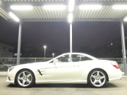 メルセデスベンツ SLクラス SL350 AMGｽﾎﾟｰﾂ&ABC&ﾚｰﾀﾞｰｾｰﾌﾃｨPKG　AMGｴｱﾛ/19ｲﾝﾁAW ﾏｼﾞｯｸｽｶｲﾙｰﾌ ｷｰﾚｽｺﾞｰ 黒革/ﾍﾞﾝﾁﾚｰﾀｰ HDDﾅﾋﾞ 地ﾃﾞｼﾞ Bｶﾒﾗ BTｵｰﾃﾞｨｵ ﾊﾟﾄﾞﾙｼﾌﾄ 自動ﾄﾗﾝｸ/ﾌｯﾄOP付 ABCｻｽﾍﾟﾝｼｮﾝ ｷｾﾉﾝ/自動HB ｱﾝﾋﾞｴﾝﾄﾗｲﾄ　2年保証付