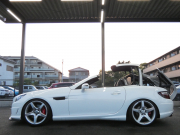 メルセデスベンツ SLKクラス SLK200 MT AMGｽﾎﾟｰﾂPKG　6速MT AMGｴｱﾛ/19ｲﾝﾁAW H&Rﾀﾞｳﾝｻｽ FOXﾏﾌﾗｰ ﾊﾟﾅﾒﾘｶｰﾅｸﾞﾘﾙ 黒革ｼｰﾄ/ﾋｰﾀｰ/ｴｱｽｶｰﾌ HDDﾅﾋﾞ 地ﾃﾞｼﾞ BTｵｰﾃﾞｨｵ ﾄﾞﾗﾚｺ GPSﾚｰﾀﾞｰ ｸﾙｺﾝ ｷｾﾉﾝ/自動ﾊｲﾋﾞｰﾑ　2年保証付