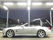 メルセデスベンツ SLクラス SL350 BL-EF AMGｽﾎﾟｰﾂ&ﾚｰﾀﾞｰｾｰﾌﾃｨPKG　ｷｰﾚｽｺﾞｰ AMGｴｱﾛ&19AW 黒革ｼｰﾄ/ﾋｰﾀｰ/ｴｱｽｶｰﾌ HDDﾅﾋﾞ 地ﾃﾞｼﾞ Bｶﾒﾗ ﾄﾞﾗﾚｺ ﾊﾟﾄﾞﾙｼﾌﾄ 自動ﾄﾗﾝｸ/ﾌｯﾄOP ｷｾﾉﾝﾗｲﾄ/自動HB ｱﾝﾋﾞｴﾝﾄﾗｲﾄ　2年保証付