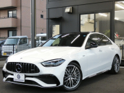 AMG Cクラス C43 4MATIC AMGﾅｲﾄ&ﾚｰﾀﾞｰｾｰﾌﾃｨPKG　BSG搭載 AMGｴｱﾛ&19AW AMGﾅｲﾄPKG ﾊﾟﾌｫｰﾏﾝｽｻｳﾝﾄﾞ ﾘｱｱｸｽﾙｽﾃｱﾘﾝｸﾞ 黒本革ｼｰﾄ/ﾋｰﾀｰ/ﾍﾞﾝﾁﾚｰﾀｰ MBUXﾅﾋﾞ 地ﾃﾞｼﾞ 360度ｶﾒﾗ Burmester HUD 前後ﾄﾞﾗﾚｺ DIGITALﾗｲﾄ　2年保証付