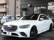 メルセデスベンツ Sクラス S500 4MATIC AMGﾗｲﾝ&ﾚｻﾞｰｴｸｽｸﾙｰｼﾌﾞ&ﾍﾞｰｼｯｸPKG　ISG搭載 ﾌﾞﾗｳﾝﾚｻﾞｰ/ﾋｰﾀｰ/ﾍﾞﾝﾁﾚｰﾀｰ ﾊﾟﾉﾗﾏSR MBUXﾅﾋﾞTV AppleCarPlay 360ｶﾒﾗ Burmester ﾍｯﾄﾞｱｯﾌﾟD 自動ﾄﾗﾝｸ/ﾌｯﾄOP ﾃﾞｼﾞﾀﾙLEDﾗｲﾄ AMGｴｱﾛ/20ｲﾝﾁAW　2年保証付