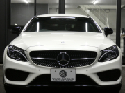 メルセデスベンツ Cクラス C300 ｸｰﾍﾟ ｽﾎﾟｰﾂ ﾚｰﾀﾞｰｾｰﾌﾃｨPKG　受注生産ﾓﾃﾞﾙ  高出力E/G 専用ｴｸｽﾃﾘｱ ｷｰﾚｽｺﾞｰ 黒本革ｼｰﾄ/ﾋｰﾀｰ HDDﾅﾋﾞ 地ﾃﾞｼﾞ Bｶﾒﾗ 前後ﾄﾞﾗﾚｺ ｴｱﾊﾞﾗﾝｽPKG ﾊﾟｰｸﾄﾛﾆｯｸ LEDﾗｲﾄ/自動HB AMGｴｱﾛ 専用AMG19AW　2年保証付