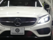 メルセデスベンツ Cクラス C300 ｸｰﾍﾟ ｽﾎﾟｰﾂ ﾚｰﾀﾞｰｾｰﾌﾃｨPKG　受注生産ﾓﾃﾞﾙ  高出力E/G 専用ｴｸｽﾃﾘｱ ｷｰﾚｽｺﾞｰ 黒本革ｼｰﾄ/ﾋｰﾀｰ HDDﾅﾋﾞ 地ﾃﾞｼﾞ Bｶﾒﾗ 前後ﾄﾞﾗﾚｺ ｴｱﾊﾞﾗﾝｽPKG ﾊﾟｰｸﾄﾛﾆｯｸ LEDﾗｲﾄ/自動HB AMGｴｱﾛ 専用AMG19AW　2年保証付