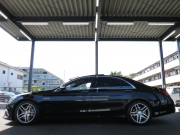 メルセデスベンツ Sクラス S550 ﾛﾝｸﾞ AMGﾗｲﾝ ﾚｰﾀﾞｰｾｰﾌﾃｨPKG　中期 AMG63ﾀｲﾌﾟｴｱﾛ/19ｲﾝﾁAW ﾌﾞﾗｯｸﾅｯﾊﾟﾚｻﾞｰ/前後ﾍﾞﾝﾁﾚｰﾀｰ ﾊﾟﾉﾗﾏSR ﾅﾋﾞ 地ﾃﾞｼﾞ 360度ｶﾒﾗ Burmester ｴｱﾊﾞﾗﾝｽPKG 自動ﾄﾗﾝｸ/ﾌｯﾄOP ｷｰﾚｽｺﾞｰ ﾄﾞﾗﾚｺ LEDﾗｲﾄ/自動HB ｱﾝﾋﾞｴﾝﾄﾗｲﾄ　2年保証付
