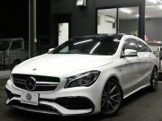 AMG CLAクラス CLA45 4MATIC ｼｭｰﾃｨﾝｸﾞﾌﾞﾚｰｸ ﾚｰﾀﾞｰｾｰﾌﾃｨPKG　後期 ｷｰﾚｽｺﾞｰ 黒革/ﾋｰﾀｰ ﾊﾟﾉﾗﾏｻﾝﾙｰﾌ HDDﾅﾋﾞ 地ﾃﾞｼﾞ Bｶﾒﾗ AppleCarPlay 自動ﾘｱｹﾞｰﾄ/ﾌｯﾄOP 前後ﾄﾞﾗﾚｺ AMGｴｱﾛ/18ｲﾝﾁAW AMGﾗｲﾄﾞｺﾝﾄﾛｰﾙｻｽ LEDﾍｯﾄﾞﾗｲﾄ/ｵｰﾄHB　2年保証付
