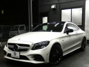 AMG Cクラス C43 4MATIC ｸｰﾍﾟ ﾚｰﾀﾞｰｾｰﾌﾃｨPKG　後期 390ps meｺﾈｸﾄ 赤本革 ﾊﾟﾉﾗﾏSR HDDﾅﾋﾞ 地ﾃﾞｼﾞ Appleｶｰﾌﾟﾚｲ ﾍｯﾄﾞｱｯﾌﾟD 360度ﾄﾞﾗﾚｺ Burmester ｴｱﾊﾞﾗﾝｽPKG ｵｰﾄﾄﾗﾝｸ/ﾌｯﾄOP ﾏﾙﾁﾋﾞｰﾑLEDﾍｯﾄﾞﾗｲﾄ AMGｴｱﾛ/19AW　2年保証付