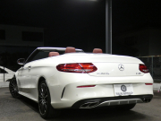 AMG Cクラス C43 4MATIC ｶﾌﾞﾘｵﾚ ﾚｰﾀﾞｰｾｰﾌﾃｨPKG　ｷｰﾚｽｺﾞｰ 9速AT ﾌﾞﾗｯｸ幌 赤本革ｼｰﾄ/ﾋｰﾀｰ/ｴｱｽｶｰﾌ HDDﾅﾋﾞ 地ﾃﾞｼﾞ Bｶﾒﾗ Burmester ｴｱﾊﾞﾗﾝｽPKG AMGｴｱﾛ/19ｲﾝﾁAW AMGﾗｲﾄﾞｺﾝﾄﾛｰﾙｻｽ LEDﾗｲﾄ/自動ﾊｲﾋﾞｰﾑ　2年保証付