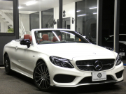 AMG Cクラス C43 4MATIC ｶﾌﾞﾘｵﾚ ﾚｰﾀﾞｰｾｰﾌﾃｨPKG　ｷｰﾚｽｺﾞｰ 9速AT ﾌﾞﾗｯｸ幌 赤本革ｼｰﾄ/ﾋｰﾀｰ/ｴｱｽｶｰﾌ HDDﾅﾋﾞ 地ﾃﾞｼﾞ Bｶﾒﾗ Burmester ｴｱﾊﾞﾗﾝｽPKG AMGｴｱﾛ/19ｲﾝﾁAW AMGﾗｲﾄﾞｺﾝﾄﾛｰﾙｻｽ LEDﾗｲﾄ/自動ﾊｲﾋﾞｰﾑ　2年保証付