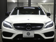 AMG Cクラス C43 4MATIC ｽﾃｰｼｮﾝﾜｺﾞﾝ ﾚｰﾀﾞｰｾｰﾌﾃｨPKG　meｺﾈｸﾄ 9速AT AMGｴｱﾛ&19ｲﾝﾁｱﾙﾐ 赤本革 ﾊﾟﾉﾗﾏｻﾝﾙｰﾌ ﾅﾋﾞTV Bｶﾒﾗ Burmester ﾍｯﾄﾞｱｯﾌﾟD ｴｱﾊﾞﾗﾝｽP/ﾊﾟﾌｭｰﾑｱﾄﾏｲｻﾞｰ 自動ﾘｱｹﾞｰﾄ/ﾌｯﾄOP ﾊﾟﾄﾞﾙｼﾌﾄ LEDﾍｯﾄﾞﾗｲﾄ/自動HB　2年保証付