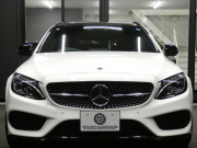 AMG Cクラス C43 4MATIC ｽﾃｰｼｮﾝﾜｺﾞﾝ ﾚｰﾀﾞｰｾｰﾌﾃｨPKG　meｺﾈｸﾄ 9速AT AMGｴｱﾛ&19ｲﾝﾁｱﾙﾐ 赤本革 ﾊﾟﾉﾗﾏｻﾝﾙｰﾌ ﾅﾋﾞTV Bｶﾒﾗ Burmester ﾍｯﾄﾞｱｯﾌﾟD ｴｱﾊﾞﾗﾝｽP/ﾊﾟﾌｭｰﾑｱﾄﾏｲｻﾞｰ 自動ﾘｱｹﾞｰﾄ/ﾌｯﾄOP ﾊﾟﾄﾞﾙｼﾌﾄ LEDﾍｯﾄﾞﾗｲﾄ/自動HB　2年保証付